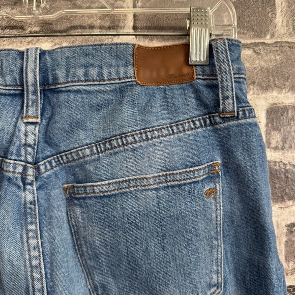 Madewell The High-Rise Slim Boyjean in Lita Wash Step-Hem Edition jeans - Picture 9 of 12